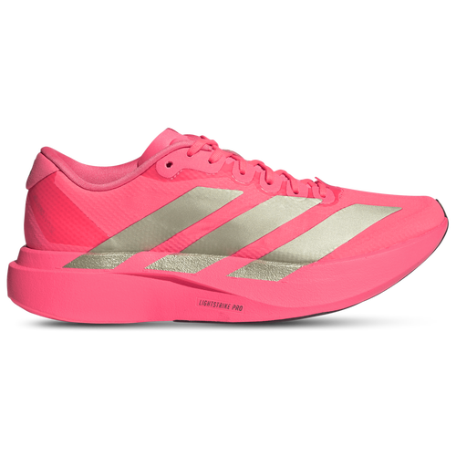 Womens adidas adizero Evo SL Woven - Running Shoes - Solar Turbo / Core Black / Carbon Size 9.5