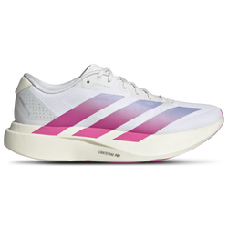 Women's - adidas adizero Evo SL Woven - Footwear White/Lucid Fuchsia/Violet Tone