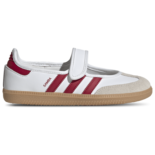 WOMENS - adidas Originals Samba Jane - Gum/Team Victory Red Footwear White