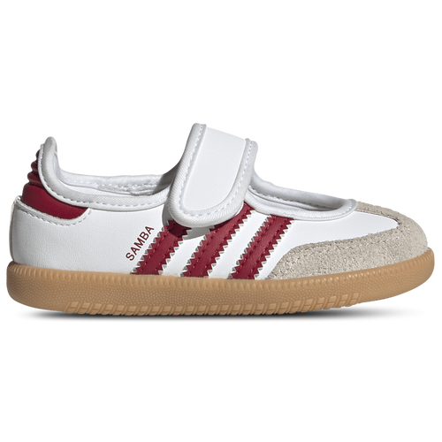 GIRLS - adidas Originals Samba Jane - Footwear White/Team Victory Red Gum