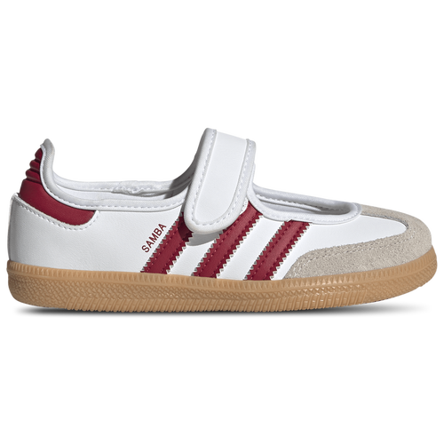GIRLS - adidas Originals Samba Jane - Footwear White/Gum Team Victory Red