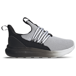 Boys' Grade School - adidas Lite Racer Adapt 7.0 Elastic Lace Wide - Footwear White/Core Black/Footwear White