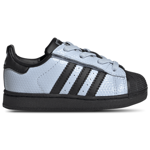  - adidas Originals Superstar II Elastic Lace - Core Black/Crystal Sky