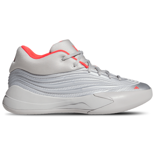 adidas Dame X - adidas Silver Met/Grey Two Lucid Red