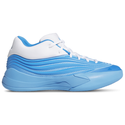 Men's - adidas Dame X - Footwear White/Lucid Ray Blue