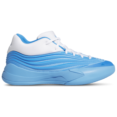  - adidas Dame X - Footwear White/Lucid Ray Blue