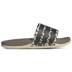 Men's - adidas adilette Comfort 2.0 Slides - Crystal Linen/Crystal Linen/Core Black