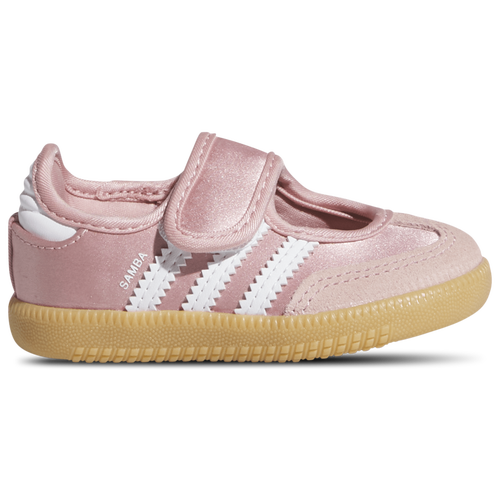 GIRLS - adidas Samba Jane Satin - Wonder Mauve/Footwear White Gum