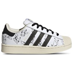 Boys' Preschool - adidas Originals Superstar II Pokémon - Footwear White/Core Black/Gold Metallic