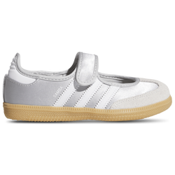 Girls' Preschool - adidas Originals Samba Jane - Silver/Silver