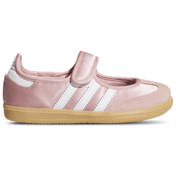 Girls' Preschool - adidas Samba Jane Satin - Wonder Mauve/Footwear White/Gum