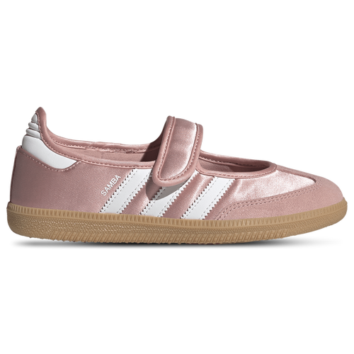 adidas Samba Jane Satin - adidas Footwear White/Wonder Mauve Gum