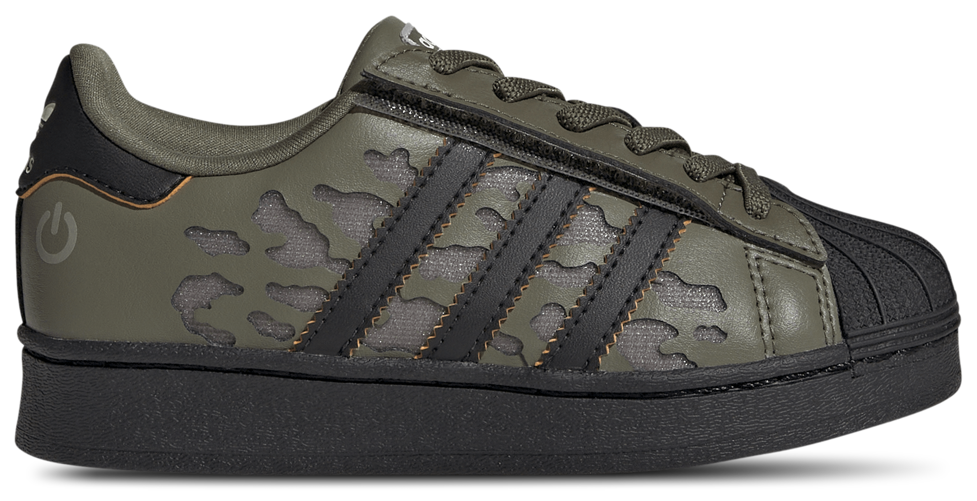 adidas Originals Superstar Led Lights Elastic Lace - Boys' Preschool