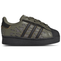 adidas Originals Superstar LED Lights Elastic Lace - Adidas Silver Pebble/Olive Strata Core Black