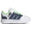 adidas Lightorama Court Elastic Lace - Boys' Preschool Night Indigo/Footwear White/Screaming Green