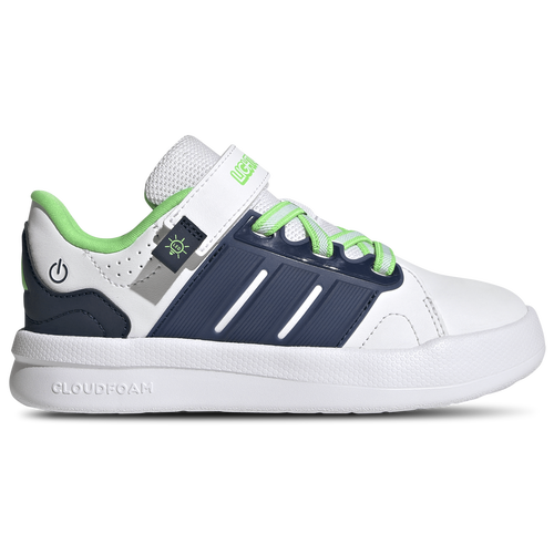 adidas Lightorama Court Elastic Lace - Adidas Night Indigo/Footwear White Screaming Green
