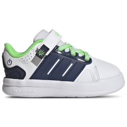 Boys' Toddler - adidas Lightorama Runner - Footwear White/Night Indigo/Screaming Green