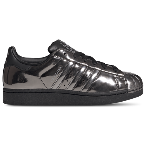 WOMENS - adidas Originals Superstar II - Core Black/Silver Met