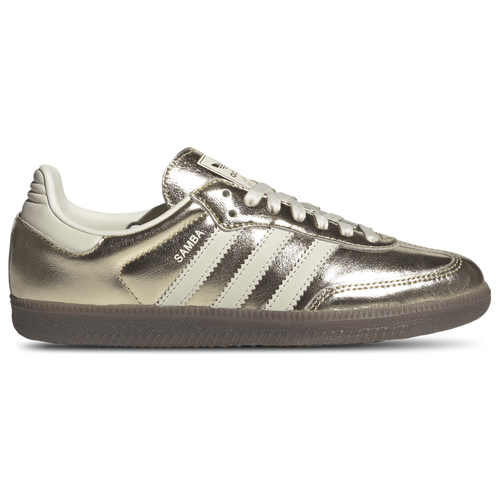 WOMENS - adidas Originals Samba OG - Gold Met/Off White Gum