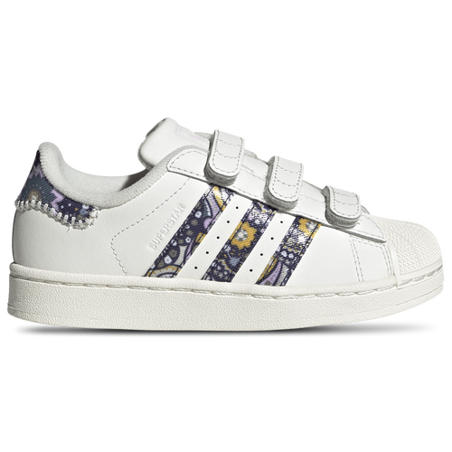  - adidas Originals x Liberty London Superstar II - Core White/Orchid Fusion Gum