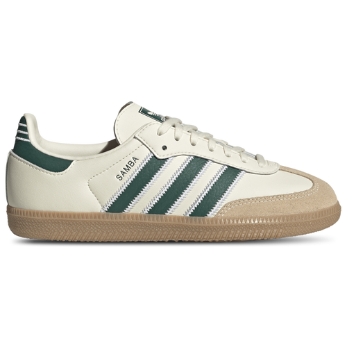 MENS - adidas Originals Samba - Cream White/Collegiate Green Gum
