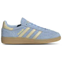 Women's - adidas Originals Handball Spezial - Clear Sky/Warm Vanilla/Gold Met