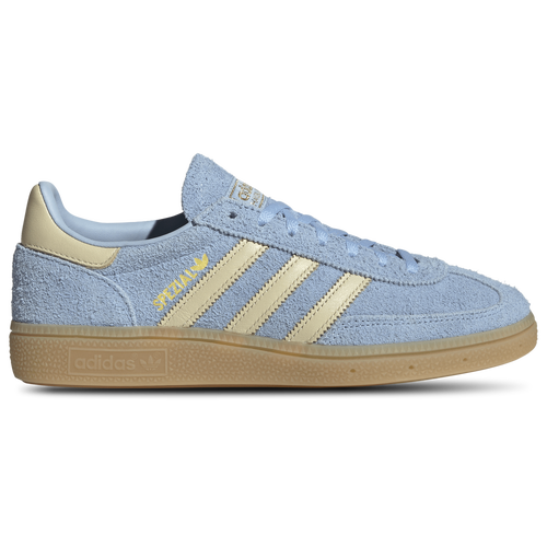 WOMENS - adidas Originals Handball Spezial - Clear Sky/Warm Vanilla Gold Met