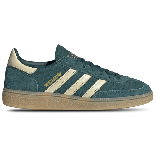 WOMENS - adidas Originals Handball Spezial - Rich Green/Warm Vanilla Gold Met