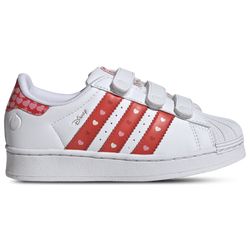 Boys' Preschool - adidas Originals x Disney Superstar II Led Lights - Core Black/Bright Red