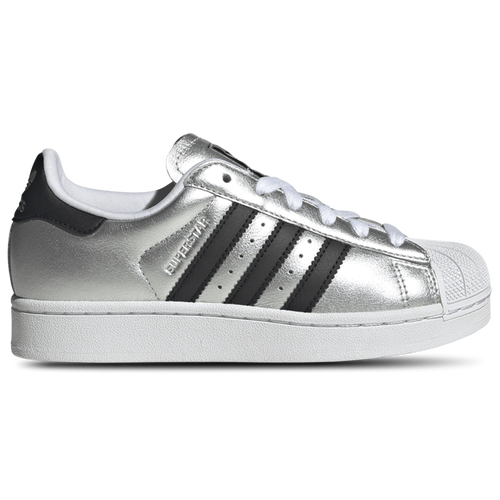 MENS - adidas Originals Superstar II - Core Black/Silver Metallic