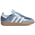 adidas Originals Samba - Girls' Grade School Metallic Blue/Footwear White