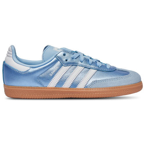 adidas Originals Samba - Adidas Footwear White/Metallic Blue
