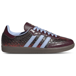 Women's - adidas Originals Samba OG - Blue Dawn/Gold Metallic/Maroon