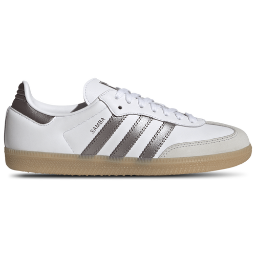 adidas Originals Samba - adidas Footwear White/Coffee Metallic Gum