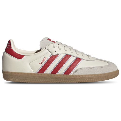 MENS - adidas Samba OG - Off White/Better Scarlet Gum
