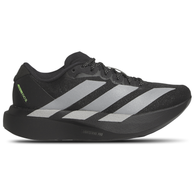 adidas Adizero EVO SL Grade School - BLACK/SILVER REFLECTIVE