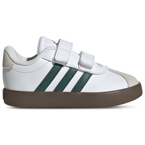 BOYS - adidas VL Court 3.0 - Collegiate Green/Footwear White Gum Five