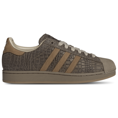 MENS - adidas Originals Superstar II - Khaki/Cardboard