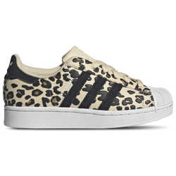 Girls' Grade School - adidas Originals Superstar - Tan/Multi