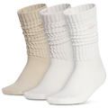 adidas Originals Scrunch 3 Pack Crew Socks - Adidas Tan