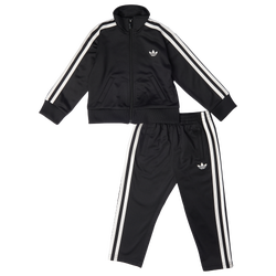 Boys' Toddler - adidas FIREBIRD SET - Black/White