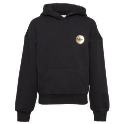 Girls' Grade School - adidas Originals Pigeon Graphic Fleece Hoodie - Black