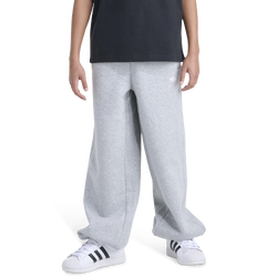 Boys' Grade School - adidas ESSENTIALS JOGGER - Gray/White