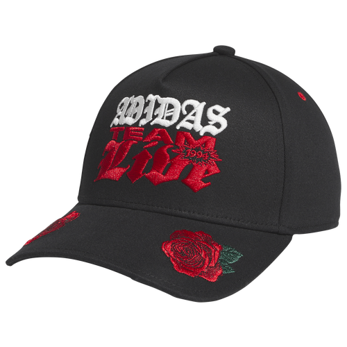 MENS - adidas Rose High Crown Cap - Better Scarlet/Black