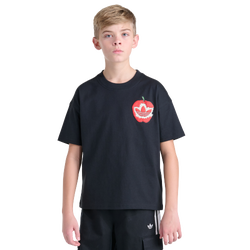 Boys' Grade School - adidas Fresh Fruit Short Sleeve T-Shirt - White/Black