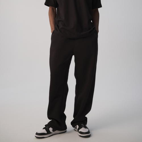 

LCKR Mens LCKR Open Hem Relaxed Sweatpants - Mens Black/Black Size S