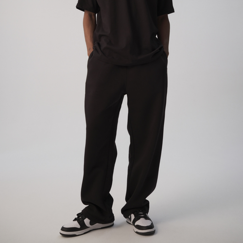MENS - LCKR Open Hem Relaxed Sweatpants - Black