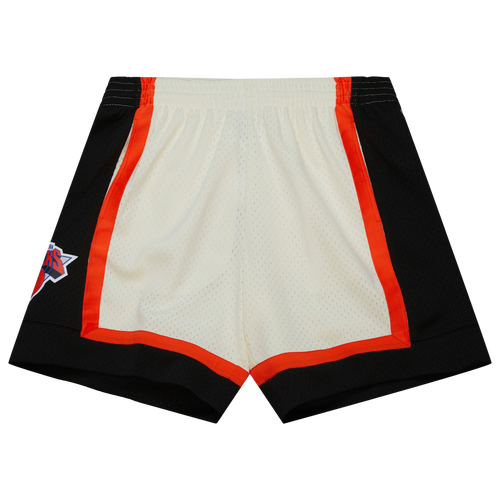 

Mitchell & Ness Mens New York Knicks Mitchell & Ness Knicks Cream Shorts - Mens Off White/White/White Size L