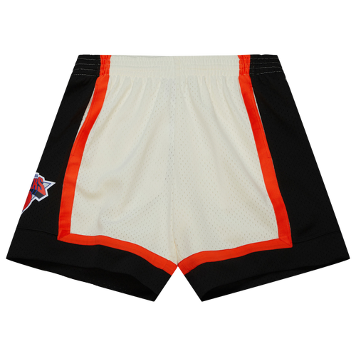 

Mitchell & Ness Mens New York Knicks Mitchell & Ness Knicks Cream Shorts - Mens Off White/White/White Size S