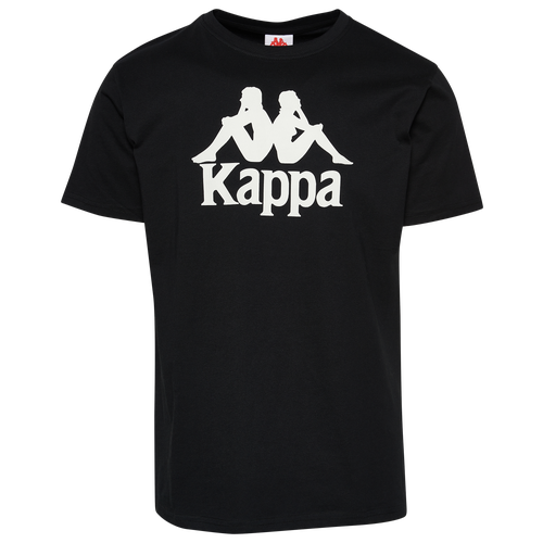 

Kappa Mens Kappa Authentic Estessi T-Shirt - Mens Black/White Size S